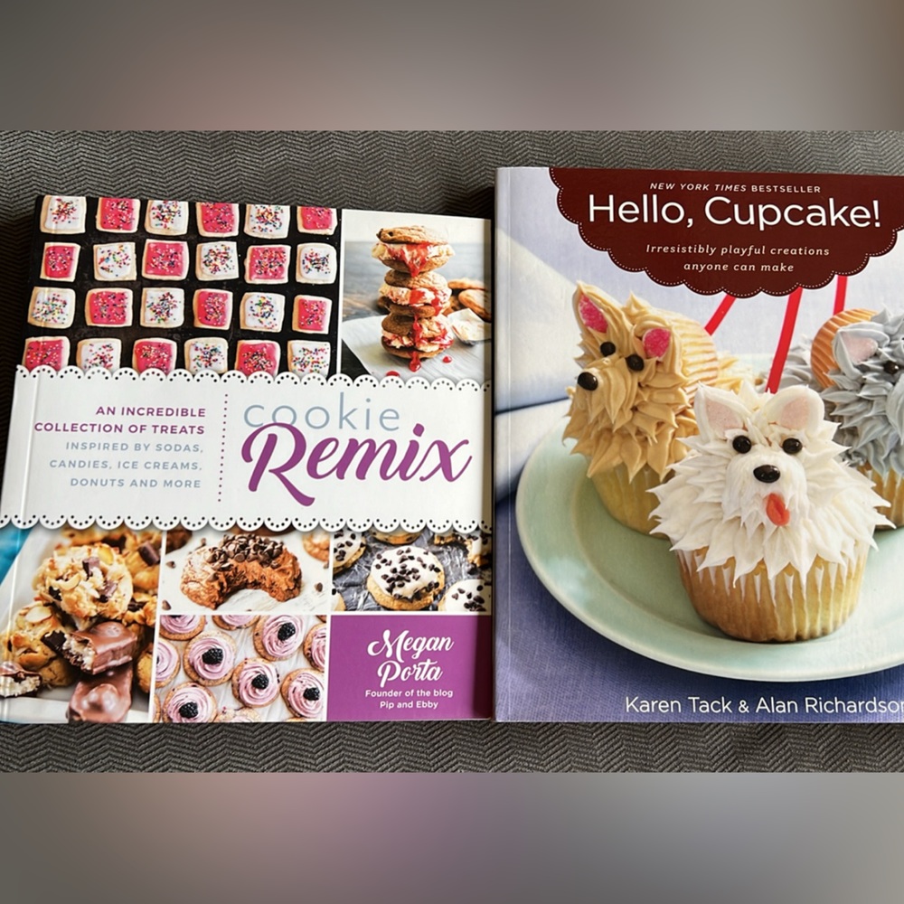 Cookie & Cupcake recipe books